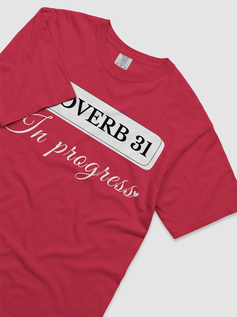 Proverb 31 in Progress, Comfort T-shirt product image (3)