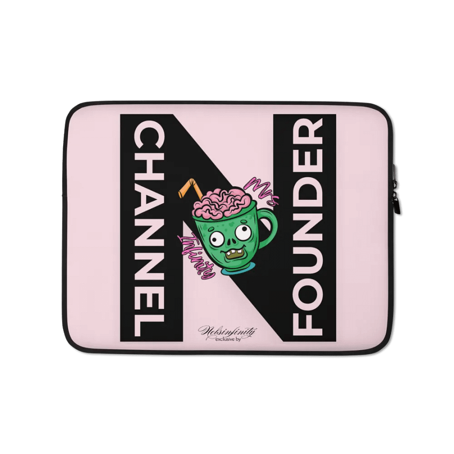 Nels Exclusive Channel Founders Mrs. Infinity Emoji Laptop Sleeve product image (1)