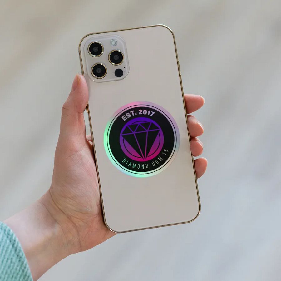 DiamondDom15 Holographic Sticker (the Founders Edition) product image (6)