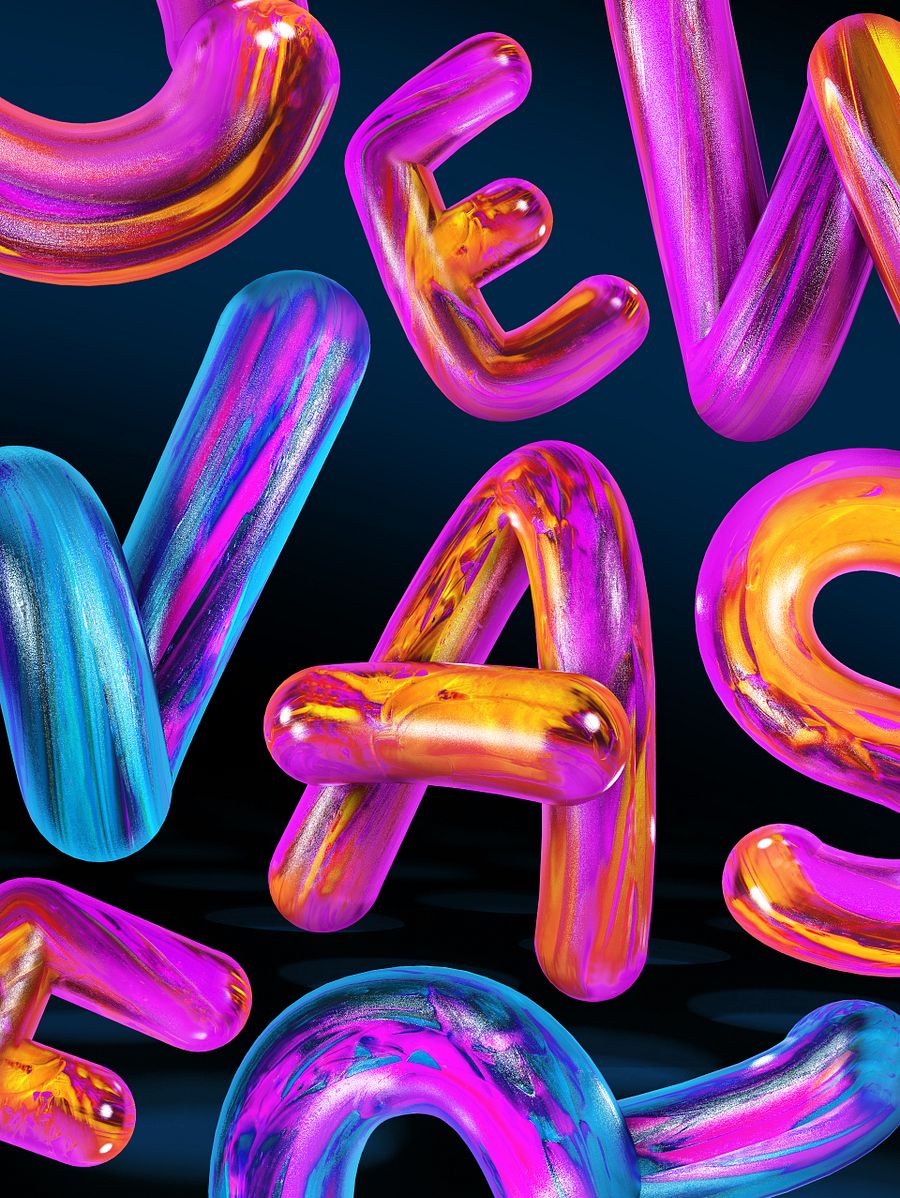 Blend 3D Font product image (3)