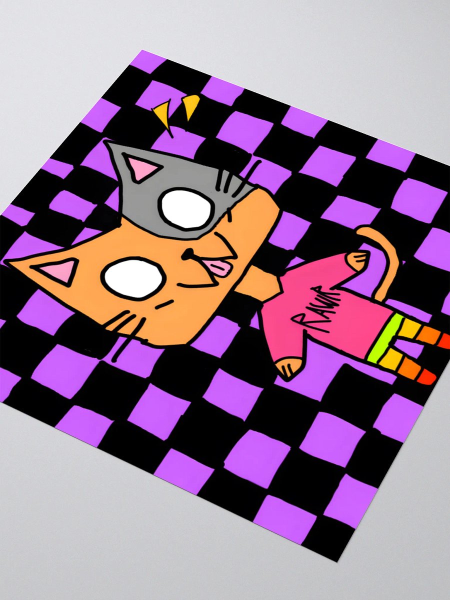 RAWR Cat Sticker product image (7)
