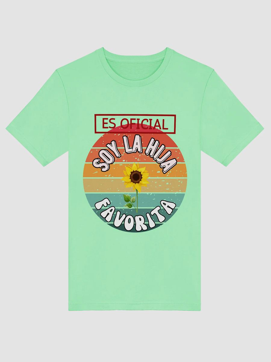 Vintage t-shirt Es oficial, soy la hija favorita product image (32)