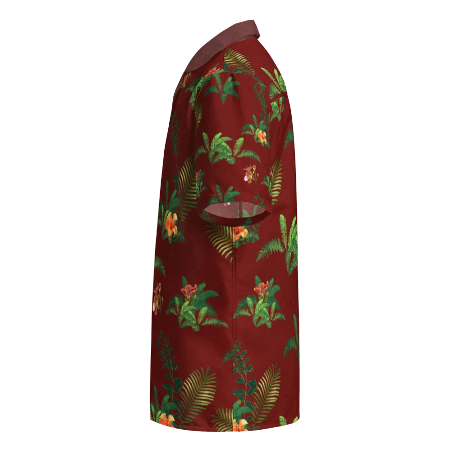 Vacation Beach Tropical Leaves Hawaiian Shirt product image (5)