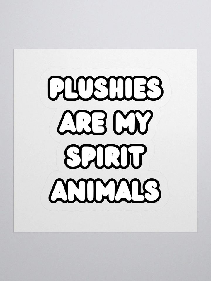 Spirit Animal Kiss-Cut Stickers product image (3)