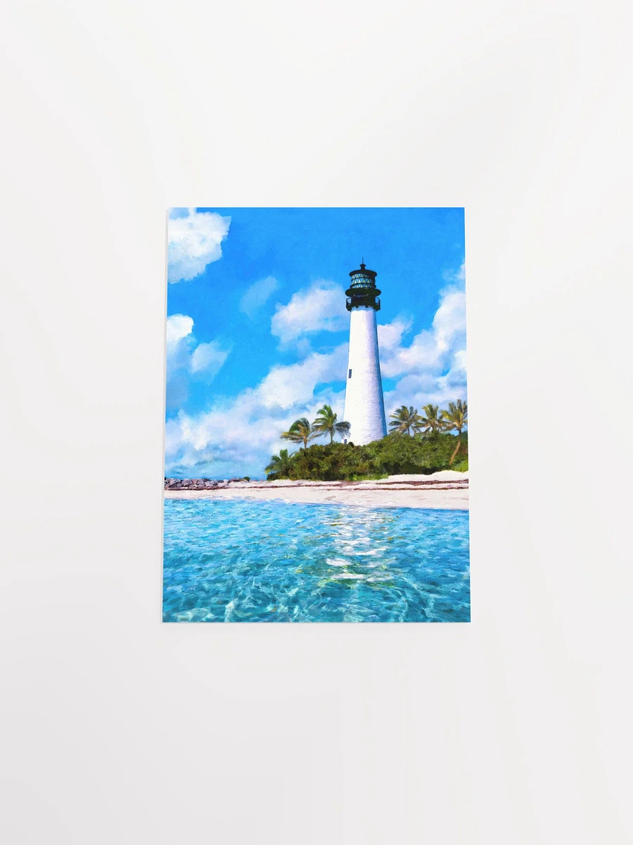 Cape Florida Lighthouse Matte Poster product image (32)