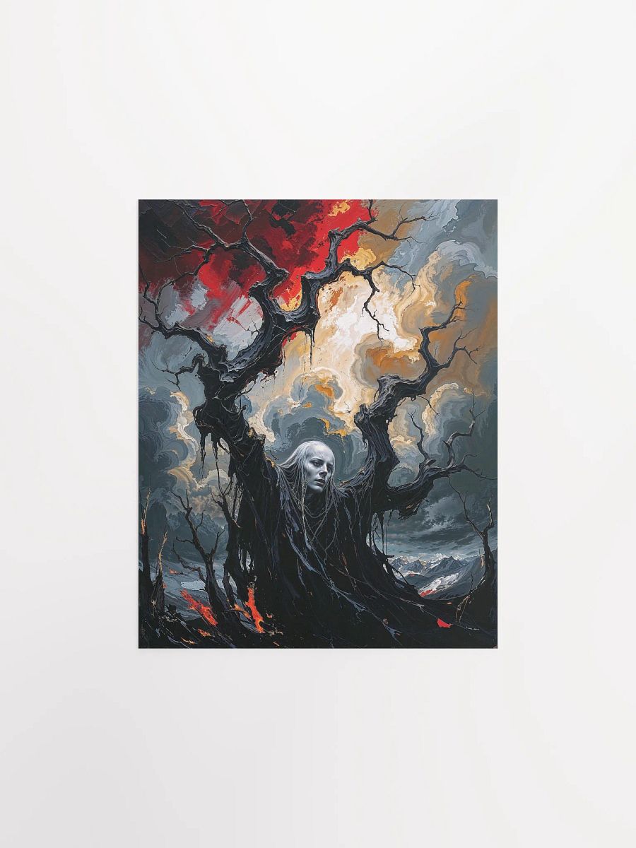 Ashen Bloom Matte Poster product image (3)