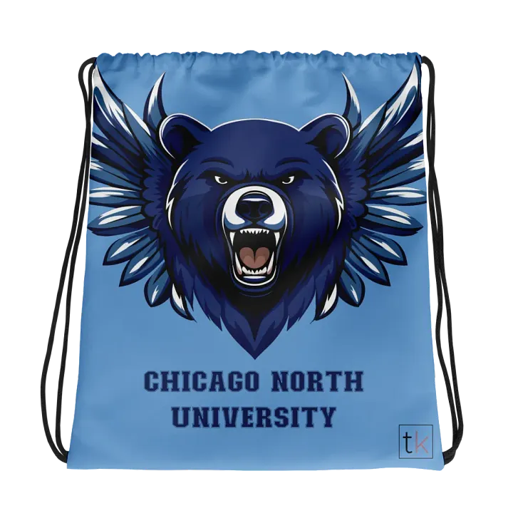 Chicago North Bearhawk Drawstring Bag product image (1)