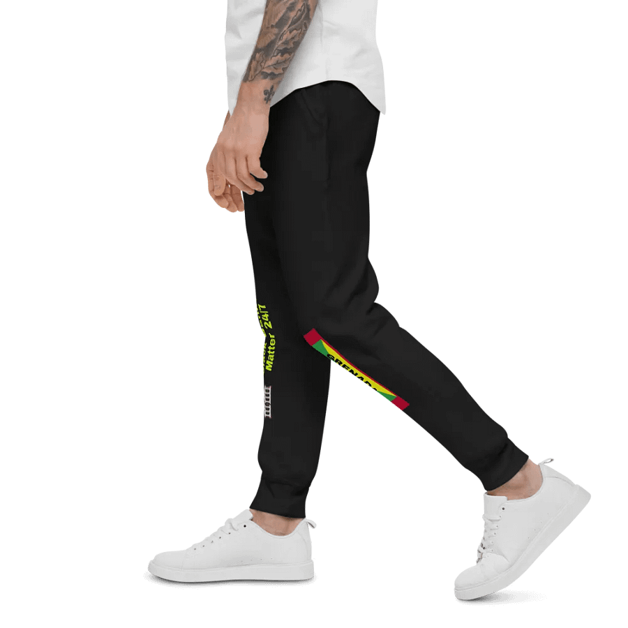 Grenada Flag Inspired Unisex Fleece Joggers product image (7)