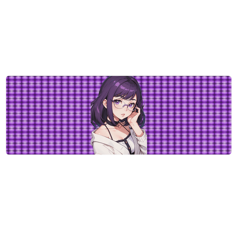 (Purple WAIFU) K Yoga Mat product image (1)
