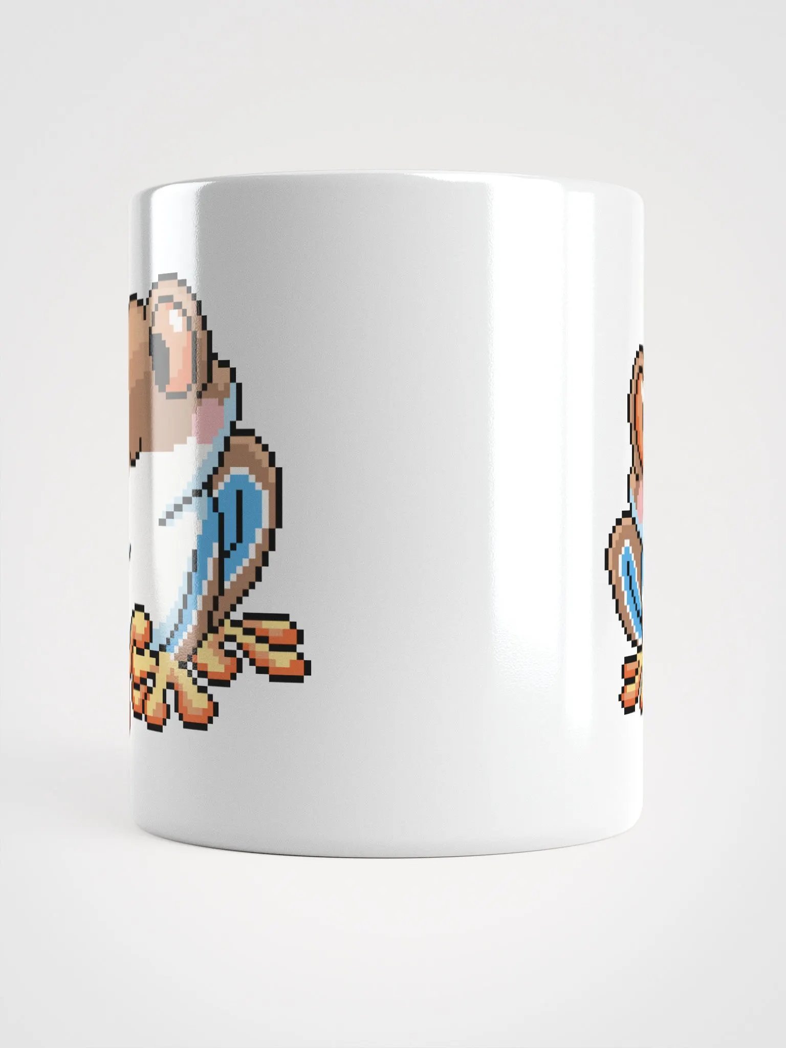 Brown Rip the Frog White Glossy Mug product image (6)