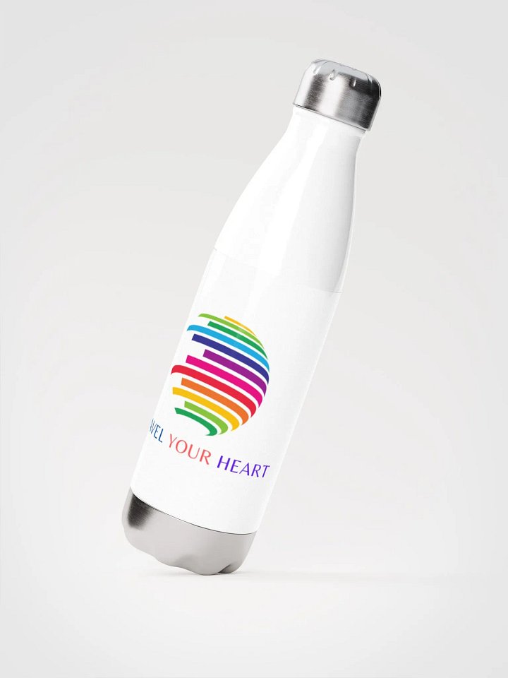 Travel Your Heart Stainless Steel Water Bottle product image (2)