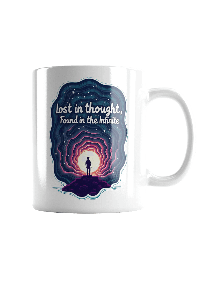 Lost In Thought, Found In The Infinite Mug product image (2)