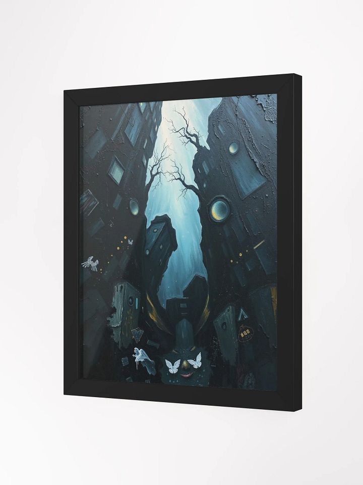 Whimsical Alleyway Dreams Framed Print product image (8)