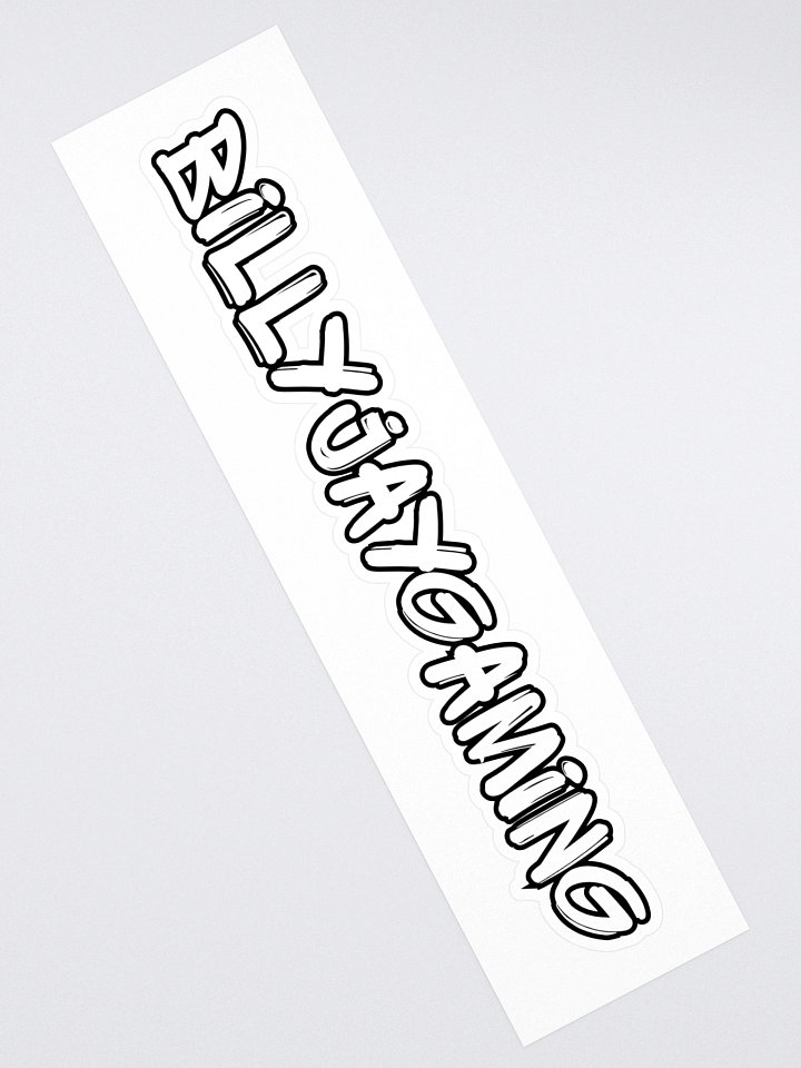 BillyJayGaming Logo Sticker #2 product image (2)