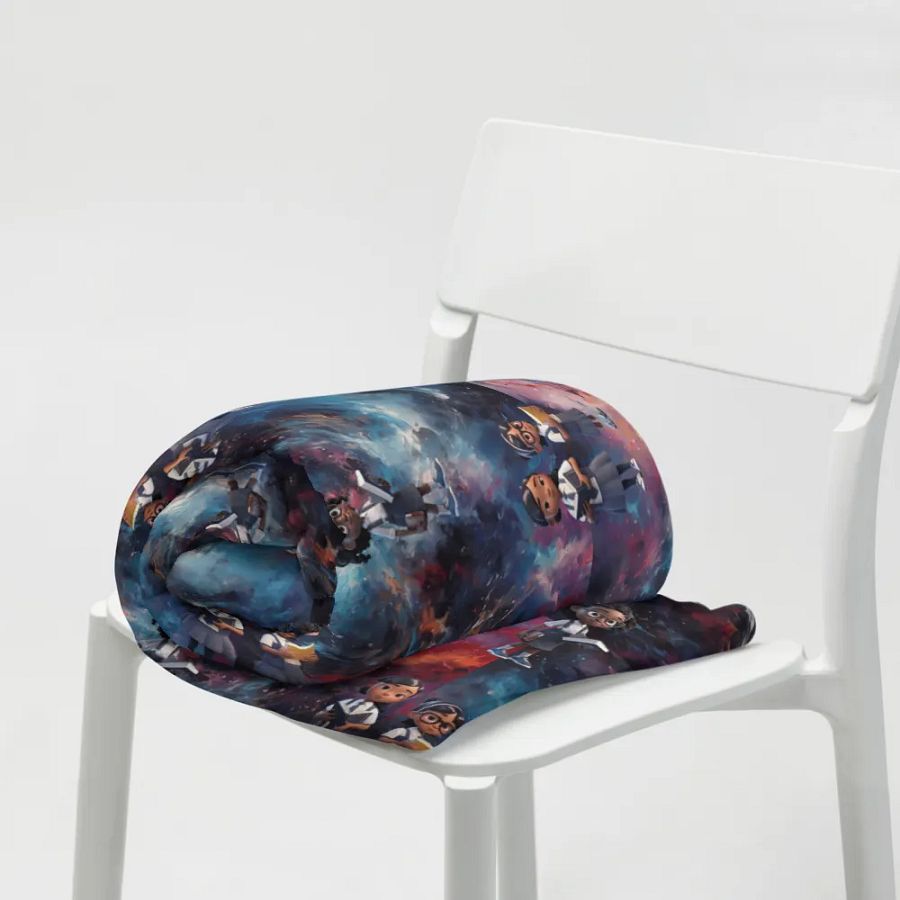 Kids in Space Study Blanket product image (8)
