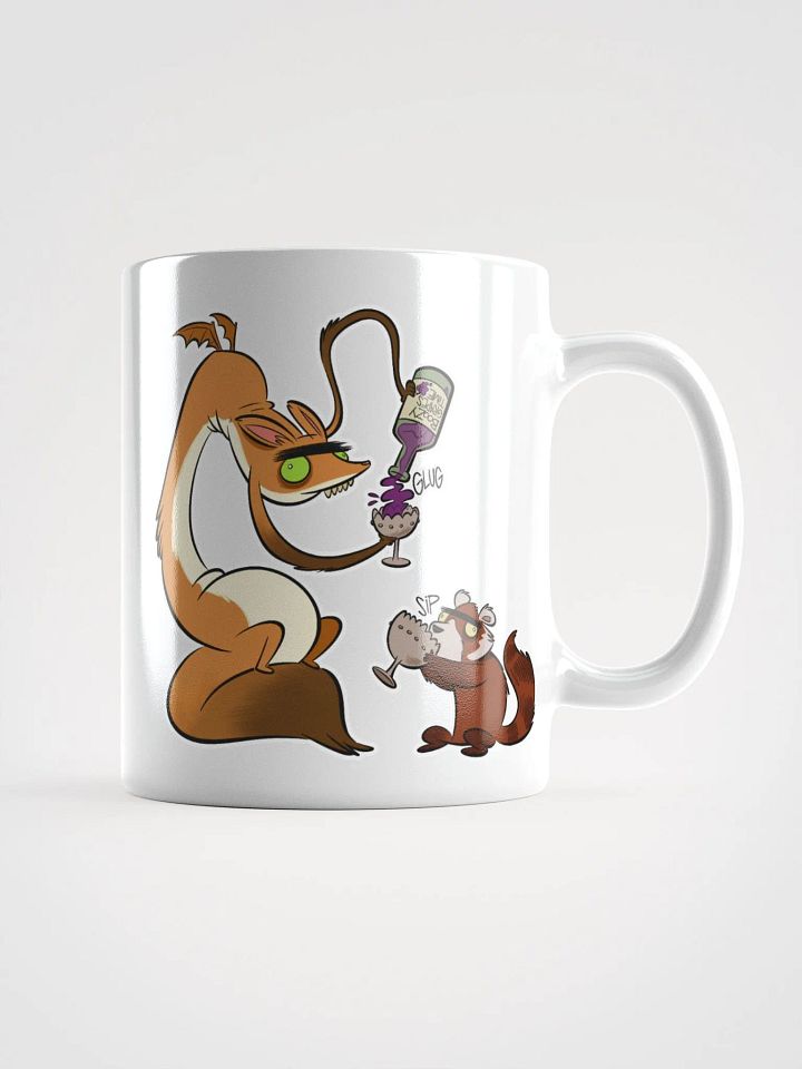 Boozy Grapes Time with Fox Dragon and Red Panda product image (1)