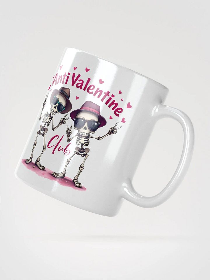 Skeleton Anti Valentine Club Mug product image (2)