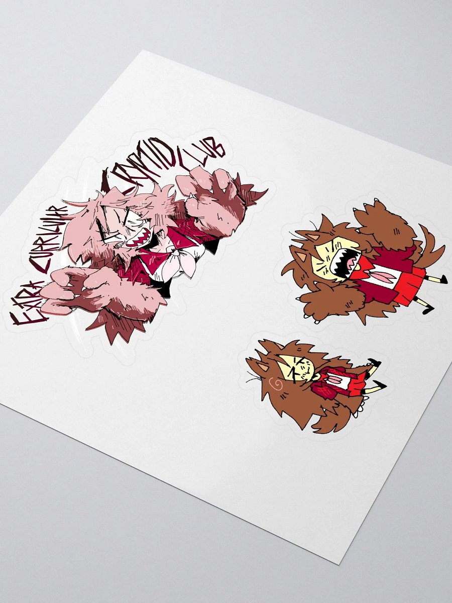Wolf Girl stickers product image (3)
