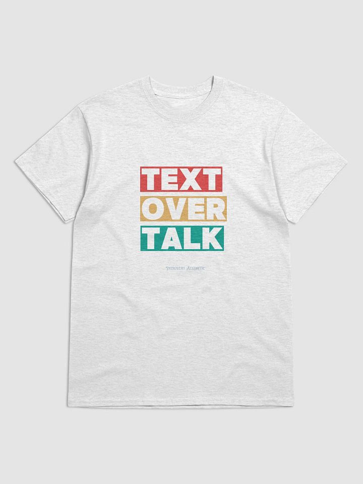 Vibrant Text Block Tee product image (2)