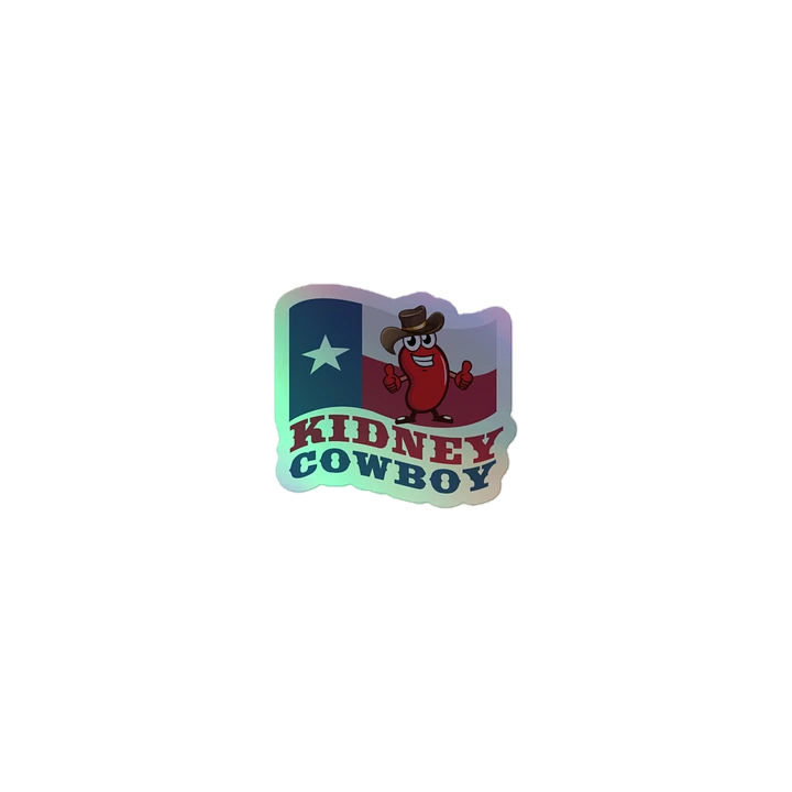 Kidneycowboy Hologram Sticker product image (1)