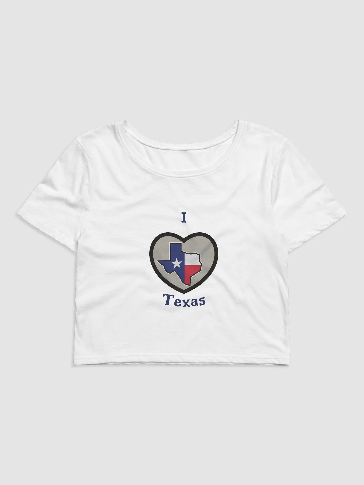 I Love Texas - Crop Top Women product image (2)