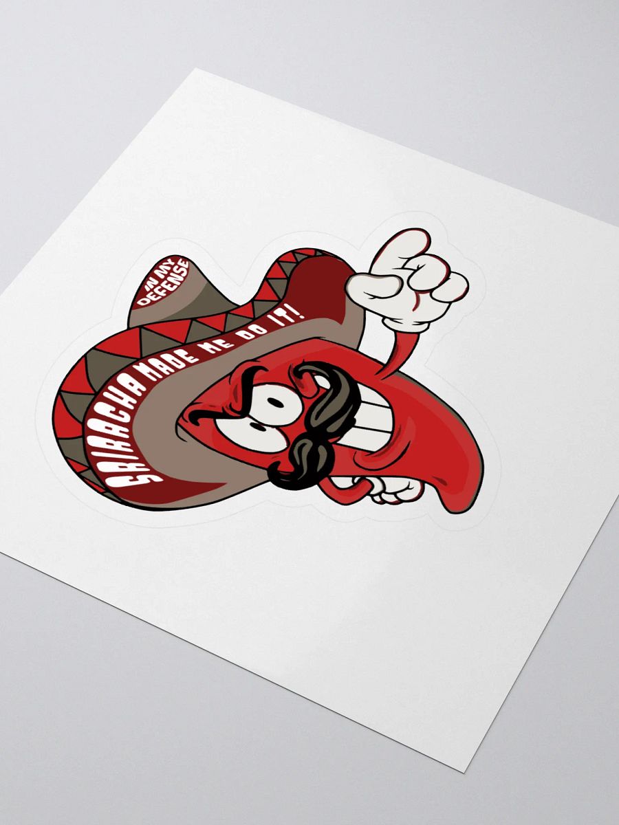 Sriracha Chili Pepper Sticker product image (3)