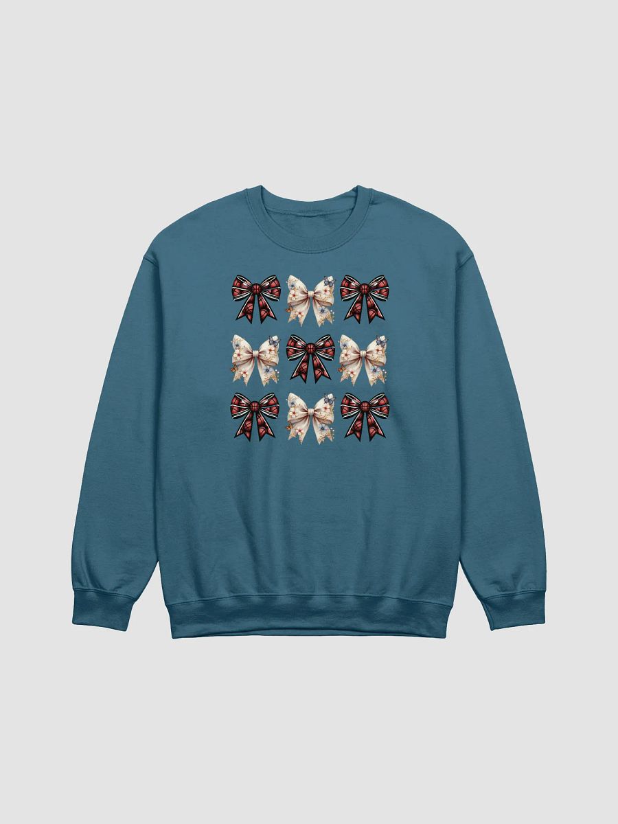 Spring Bow Basketball Grid Sweater product image (11)