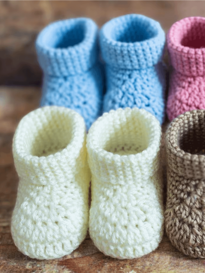 Crochet Pattern: Fast Baby Booties product image (11)