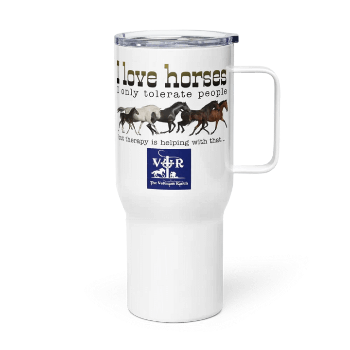 I Love Horses Tumbler Mug product image (1)