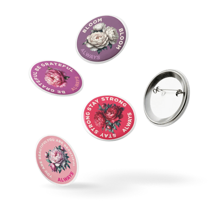 Bloom Always Pin Buttons Set product image (1)