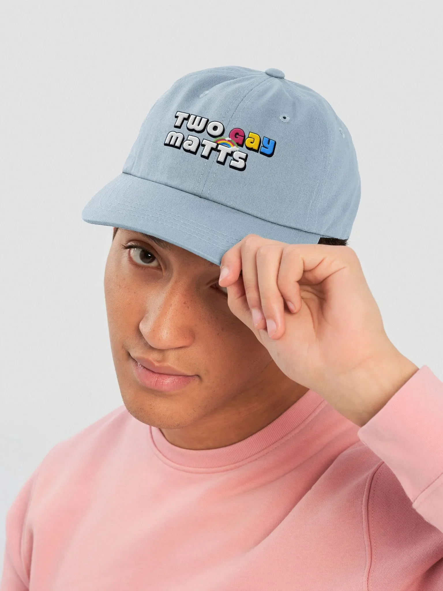 Two Gay Matts Logo Hat product image (29)
