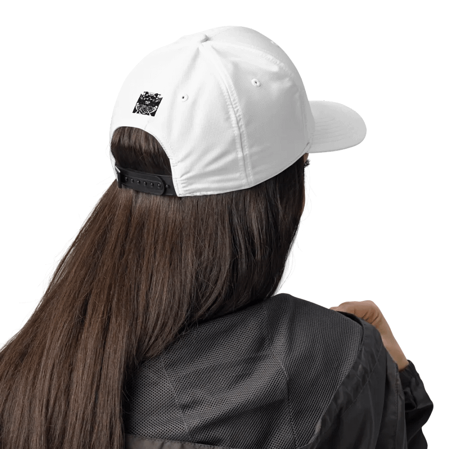 Monochrome Skull and Roses Graphic Print Cap product image (12)
