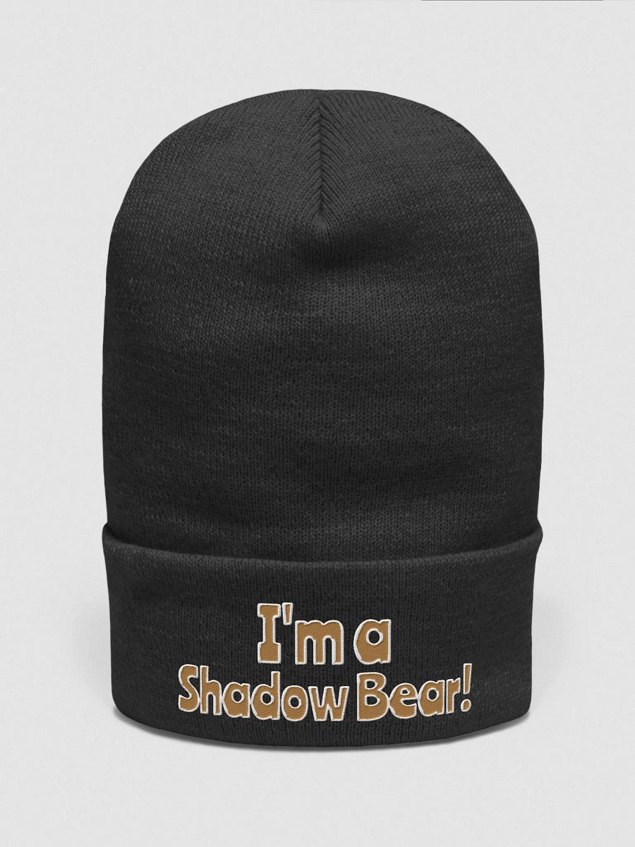 I'm a Shadow Bear Beanie product image (1)
