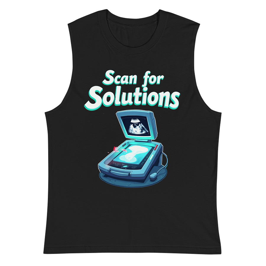 Futuristic Ultrasound Scanner Muscle Tank product image (2)