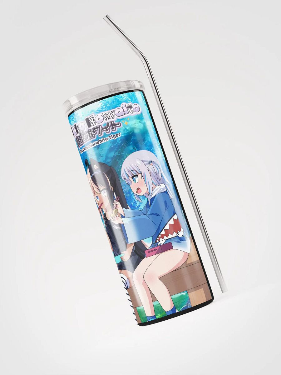 Stainless Steel Tumbler - Byakko x Gura Edition product image (6)
