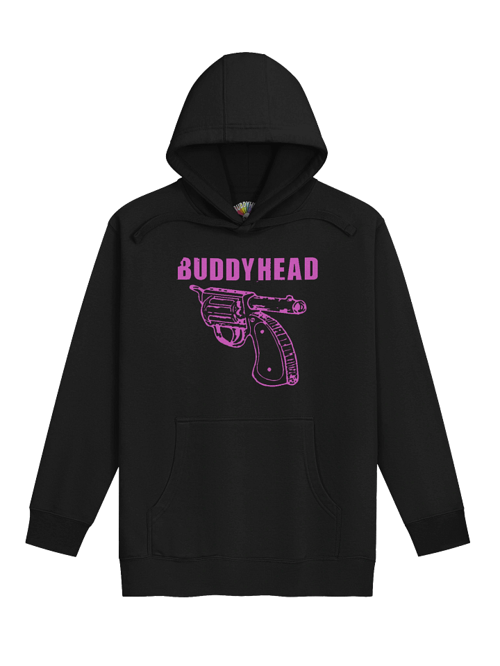 Pink Gun logo hoodie product image (5)