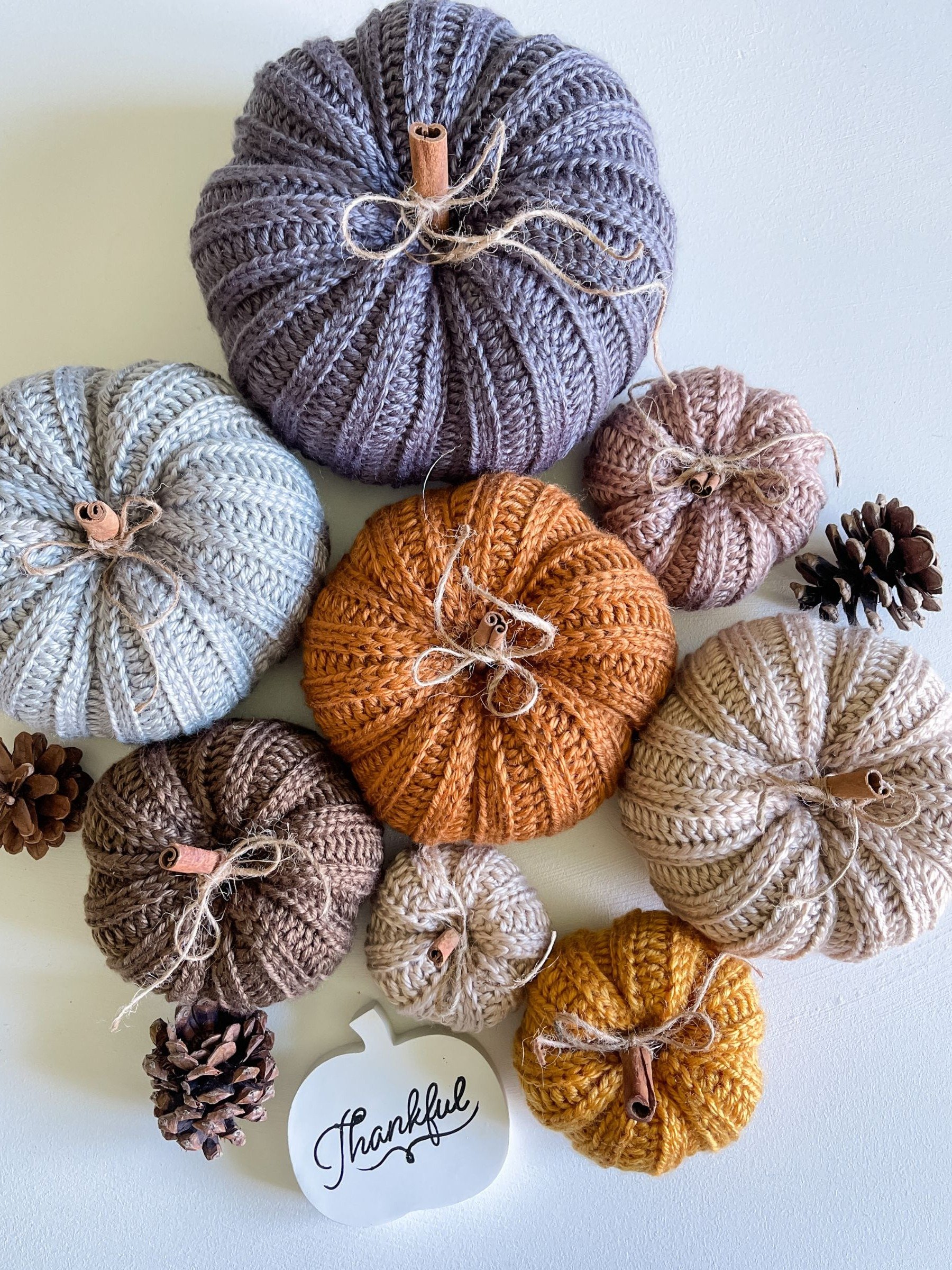 Country Harvest Pumpkins Crochet Pattern product image (3)