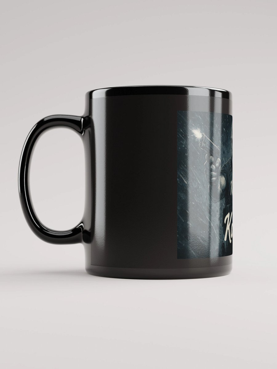 Kanly B&W Black Glossy Mug product image (11)