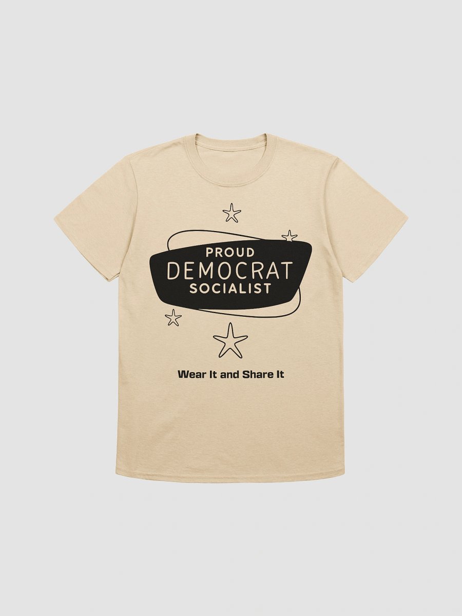 Proud Democrat Socialist Bold Identity Tee (B) product image (7)