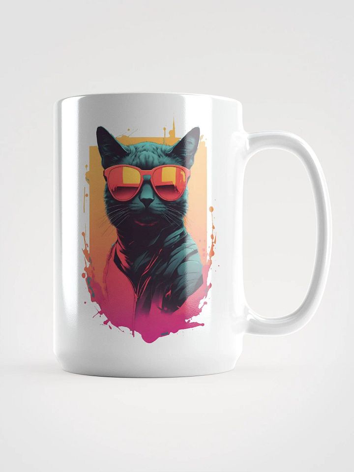 Hipster Cat Vibes Mug product image (1)