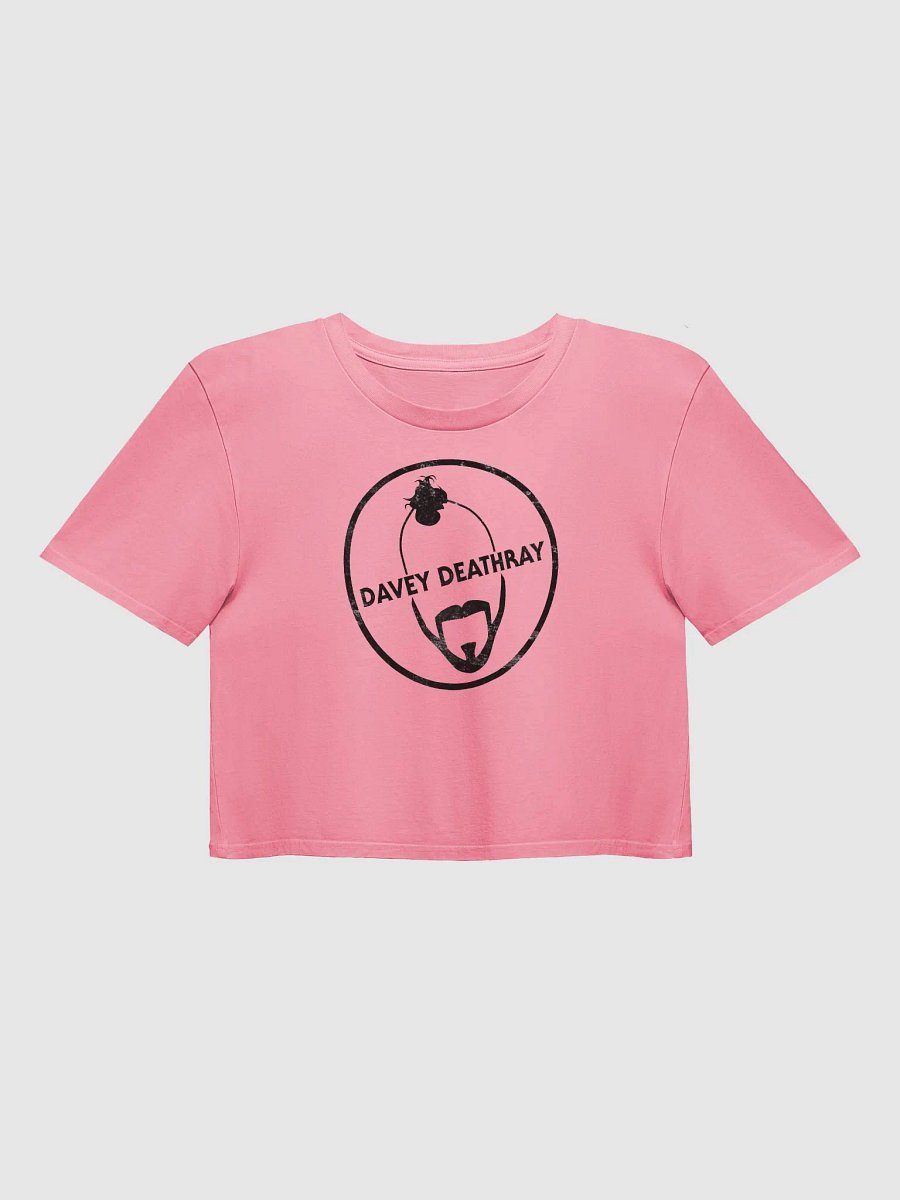 Davey Deathray Crop Tee Black Logo product image (25)