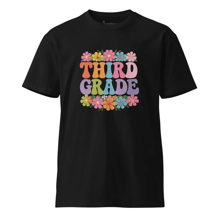 Third Grade Back to School Teacher AS Colour Unisex Premium T-Shirt product image (1)