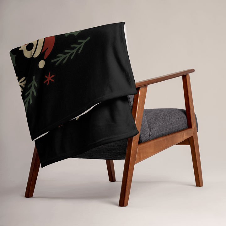 Santa's Dark Romance Roster Blanket product image (2)