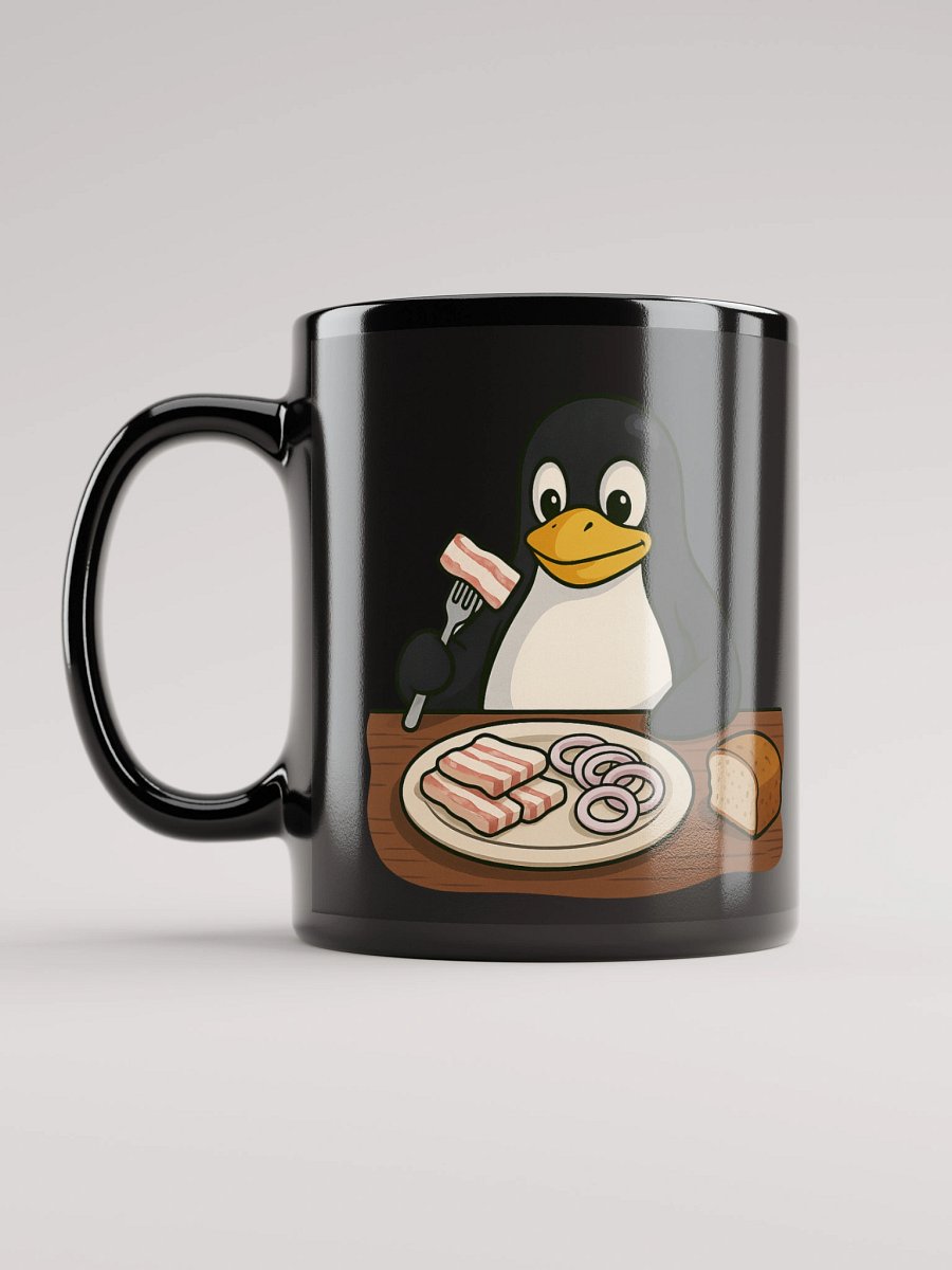 Black Mug - Tux's Breakfast product image (6)