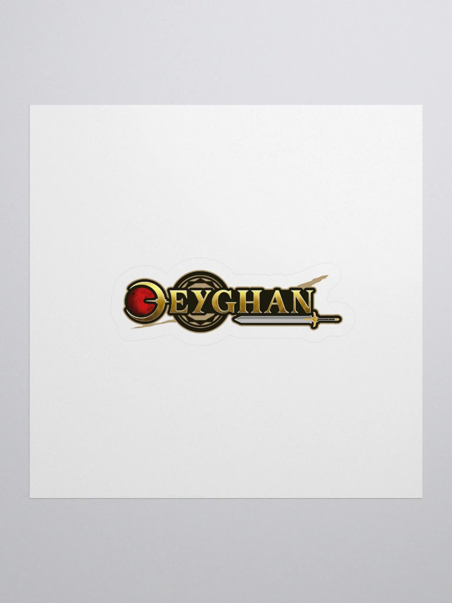 Deyghan Logo Stickers product image (1)