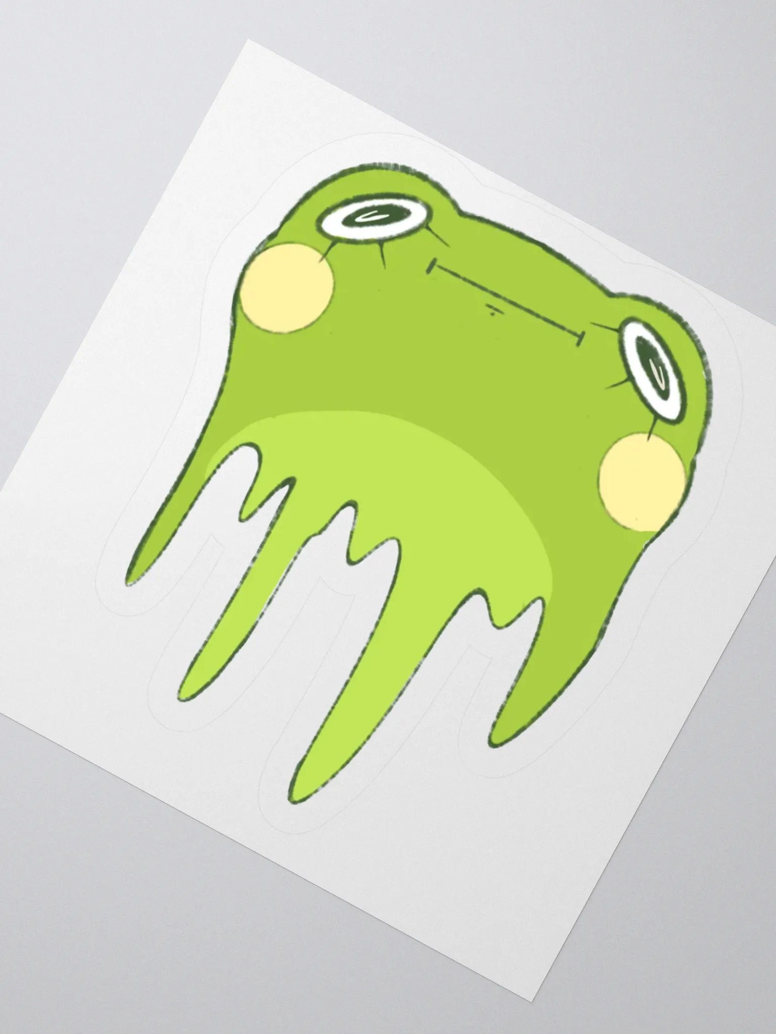 Melting Froggy Sticker product image (2)