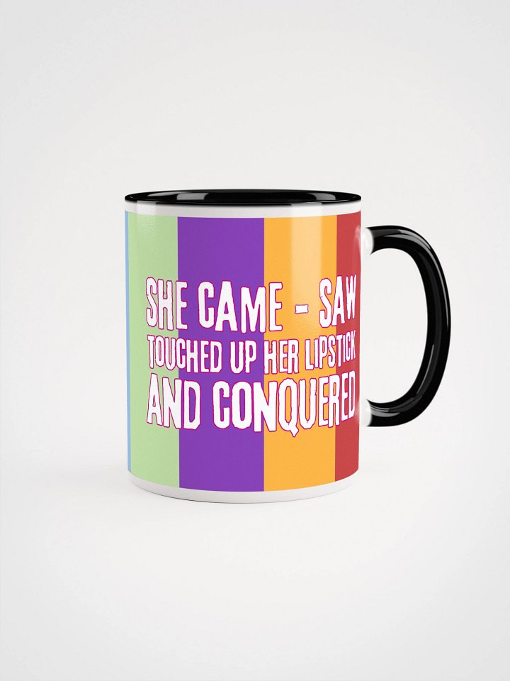 NGN CAME SAW CONQUER rainbow cup product image (3)