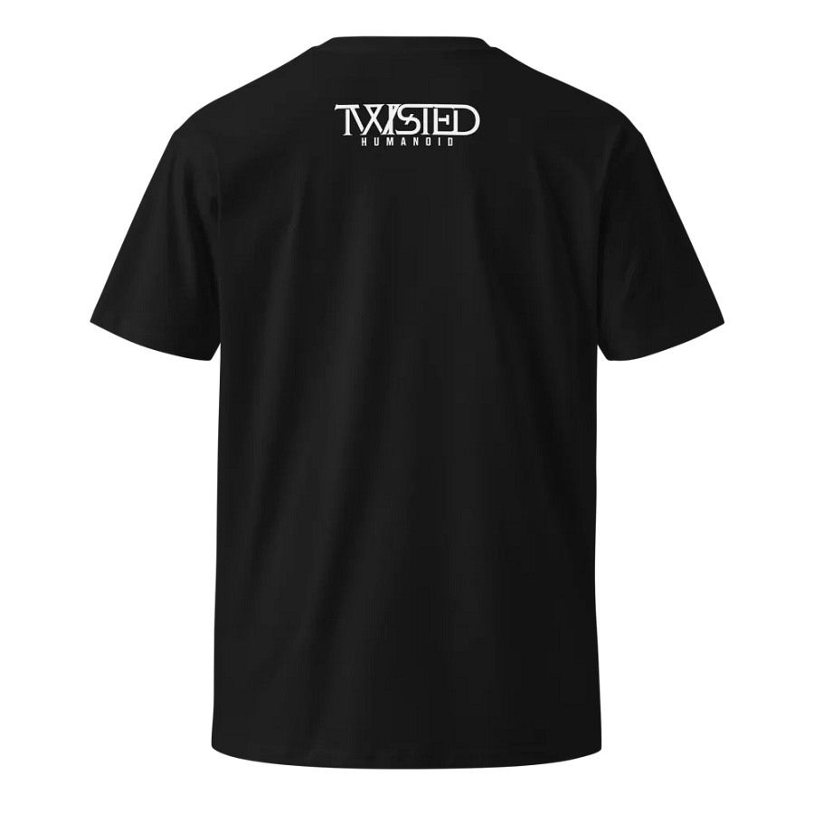 Embroidered Twisted Humanoid Monogram Pocket Tee - Blk product image (1)