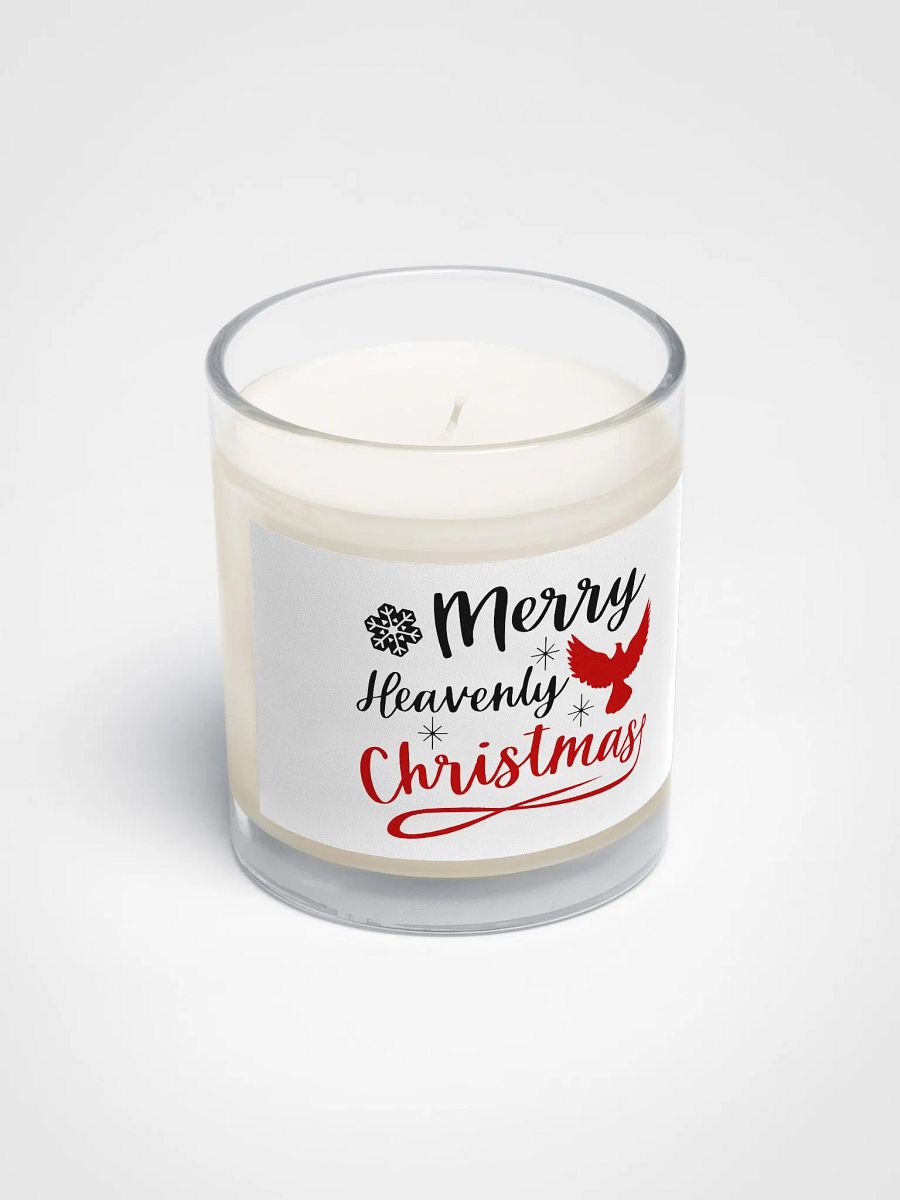 Merry heavenly Christmas Soy Wax Candle product image (2)