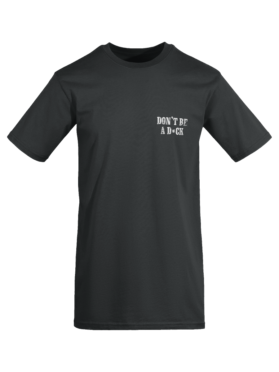 Don't Be A D*ck Black Tee product image (1)